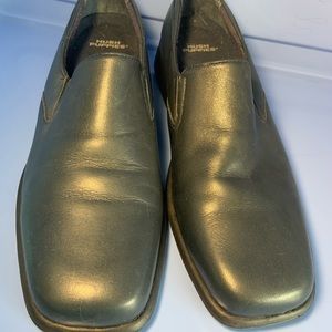 hush puppies navy blue size 7n